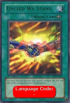 United We Stand (V.2) LON-EN049 Ultra Rare Light Played Englisch