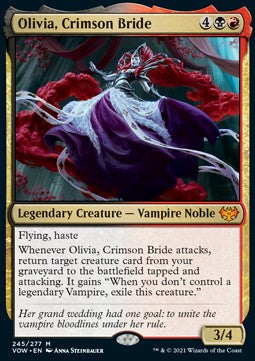 Olivia, Crimson Bride VOW-245 Mythic Excellent Englisch