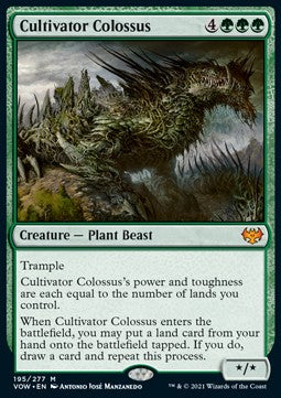 Cultivator Colossus VOW-195 Mythic Near Mint Englisch Foil