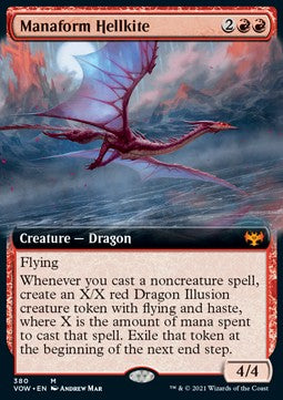 Manaform Hellkite XVOW-380 Mythic Excellent Englisch Foil