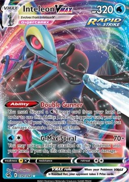 Intelleon VMAX FST-079 Ultra Rare Near Mint Deutsch