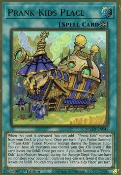 Prank-Kids Place MGED-045 Premium Gold Rare Excellent Englisch