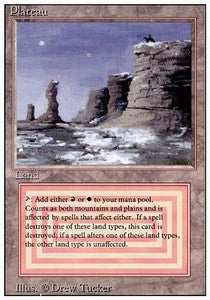 Plateau 3ED- Rare Light Played Englisch