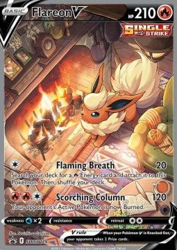Flareon V SWSH-179 Promo GD Englisch