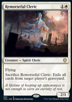 Remorseful Cleric VOC-97 Rare Near Mint Englisch