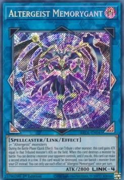 Altergeist Memorygant BROL-045 Secret Rare Excellent Deutsch 1. Auflage