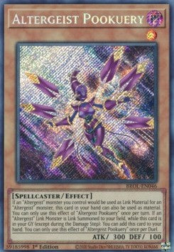 Altergeist Pookuery BROL-046 Secret Rare Excellent Deutsch 1. Auflage
