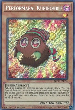 Künstlerkumpel Kuribohble BROL-064 Secret Rare Excellent Deutsch 1. Auflage