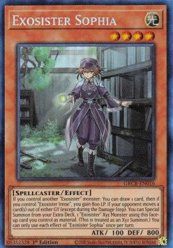 Exoschwester Sophia (V.2) GRCR-016 Collectors Rare Near Mint Deutsch 1. Auflage