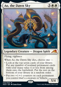 Ao, the Dawn Sky NEO-2 Mythic Excellent Englisch