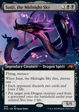 Junji der Nachthimmel (V.2) XNEO-456 Mythic Excellent Deutsch Foil