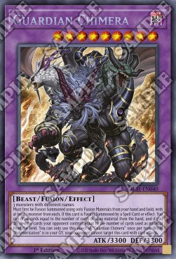 Guardian Chimera BACH-040 Secret Rare Near Mint Englisch 1. Auflage