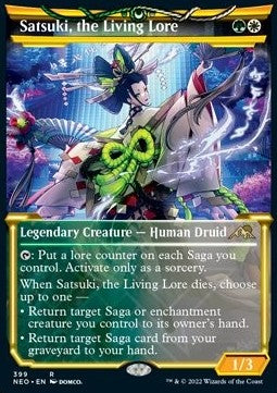 Satsuki, Gelebtes Wissen (V.1) XNEO-399 Rare Excellent Deutsch