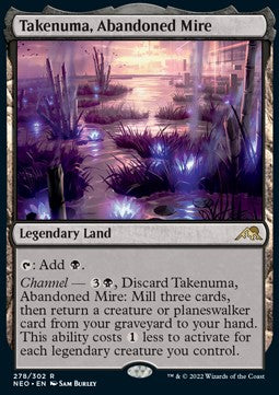 Takenuma, verlassenes Schlammloch NEO-278 Rare Near Mint Deutsch