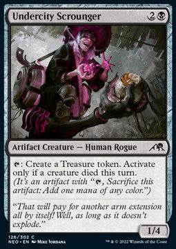 Undercity Scrounger NEO-126 Common Excellent Englisch