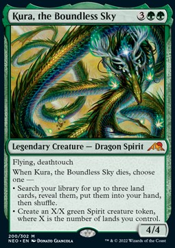 Kura, the Boundless Sky NEO-200 Mythic Near Mint Englisch
