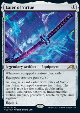 Eater of Virtue NEO-245 Rare Near Mint Englisch Foil