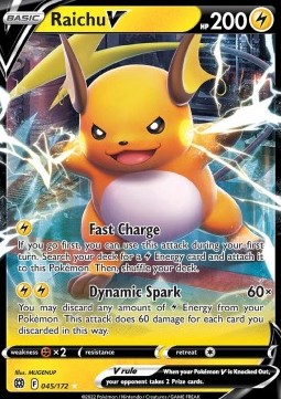 Raichu V BRS-045 Ultra Rare Near Mint Deutsch