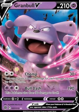 Granbull V BRS-057 Ultra Rare EX Deutsch