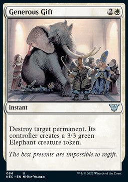 Großzügiges Geschenk NEC-84 Uncommon Near Mint Deutsch