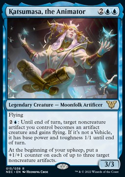 Katsumasa der Beleber (V.1) NEC-15 Rare Excellent Deutsch