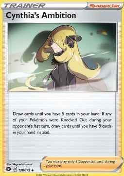 Cynthias Ehrgeiz BRS-138 Uncommon Near Mint Deutsch