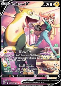 Boltund V BRS-TG13 Ultra Rare Near Mint Englisch