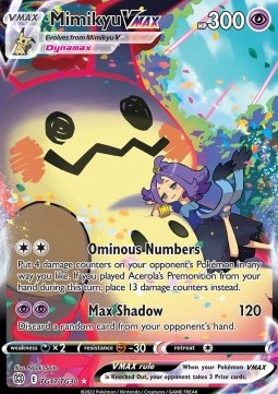Mimigma VMAX BRS-TG17 Ultra Rare EX Deutsch