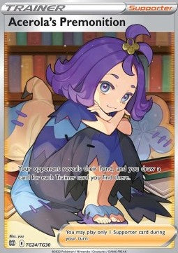 Lolas Vorahnung BRS-TG24 Ultra Rare Boosterfrisch Deutsch
