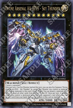 Göttliches Arsenal AA-ZEUS - Himmelsdonner OP18-002 Ultimate Rare Excellent Deutsch