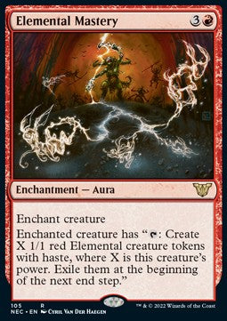Elemental Mastery NEC-105 Rare Near Mint Englisch