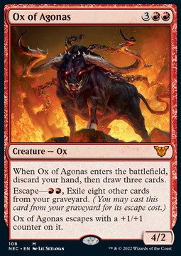 Ox of Agonas NEC-108 Mythic Near Mint Englisch