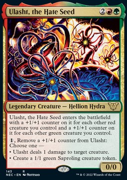 Ulasht, the Hate Seed NEC-143 Rare Near Mint Englisch