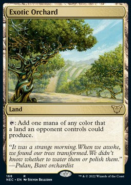 Exotic Orchard NEC-168 Rare Excellent Englisch