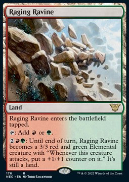 Raging Ravine NEC-176 Rare Near Mint Englisch