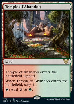 Temple of Abandon NEC-179 Rare Near Mint Englisch