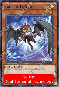 Sagenhafter Lurrie (V.2) HAC1-124 Parallel Rare Near Mint Deutsch 1. Auflage