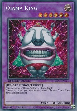 Ojama-König SGX1-DEC21 Secret Rare Near Mint Deutsch 1. Auflage