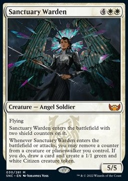 Sanctuary Warden SNC-30 Mythic Excellent Englisch Foil