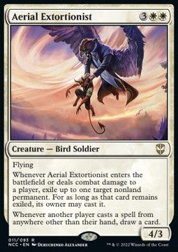 Aerial Extortionist NCC-11 Rare Good Englisch
