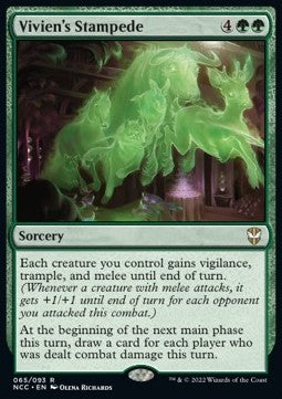 Vivien's Stampede NCC-65 Rare Near Mint Englisch