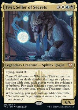 Tivit, Seller of Secrets NCC-10 Mythic Near Mint Englisch