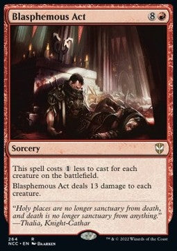 Blasphemous Act NCC-264 Rare Good Englisch