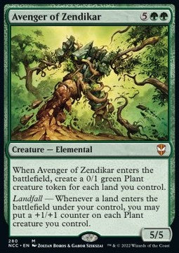 Avenger of Zendikar NCC-280 Mythic Good Englisch