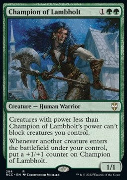 Champion of Lambholt NCC-284 Rare Near Mint Englisch