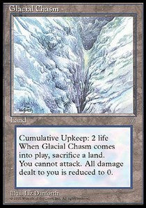 Glacial Chasm ICE- Uncommon Light Played Englisch