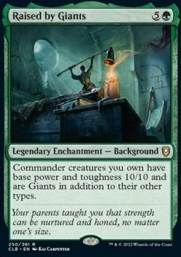 Raised by Giants CLB-250 Rare Excellent Englisch Foil