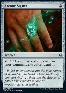 Arcane Signet CLB-298 Uncommon Excellent Englisch