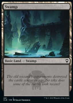 Swamp (V.3) XCLB-461 Land Near Mint Englisch