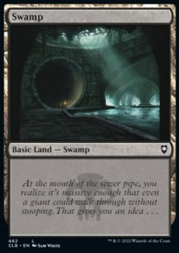 Swamp (V.4) XCLB-462 Land Excellent Englisch